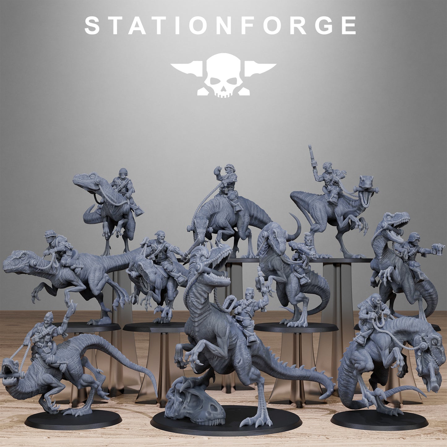 GrimGuard Jungle Raptors (x10) - TTRPG - Wargaming - Grimdark