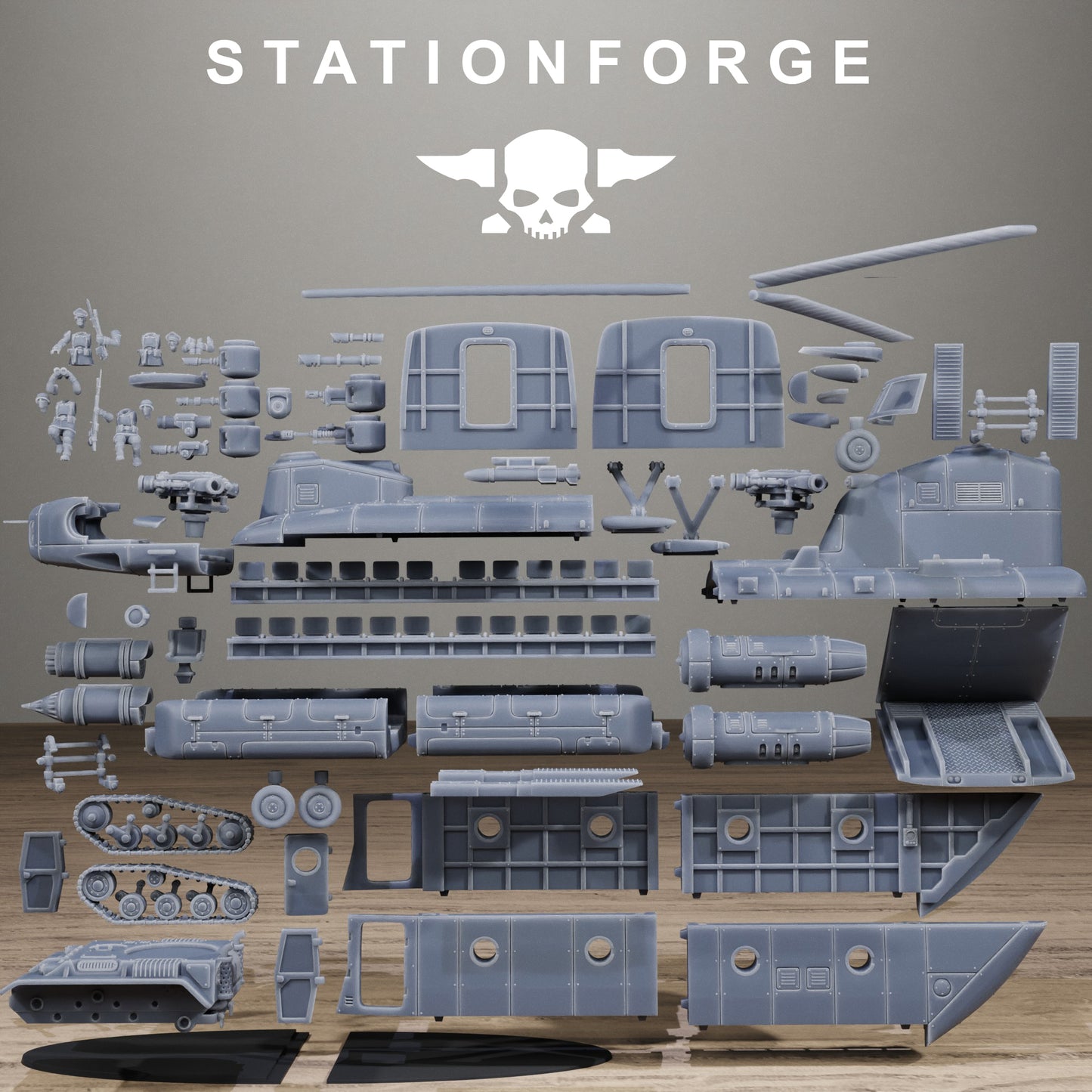 FreeGuard Sky Titan - TTRPG - Wargaming - Grimdark