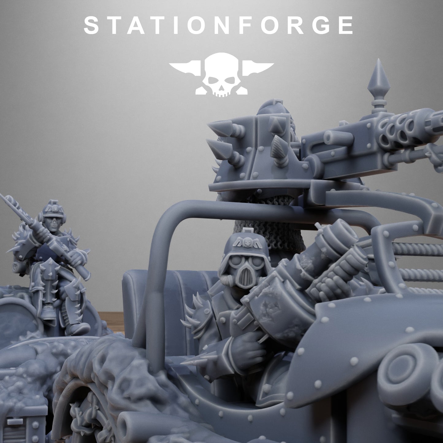 Corrupted Bloody Convoy (x2) - by Station Forge - TTRPG - Wargaming - Grimdark