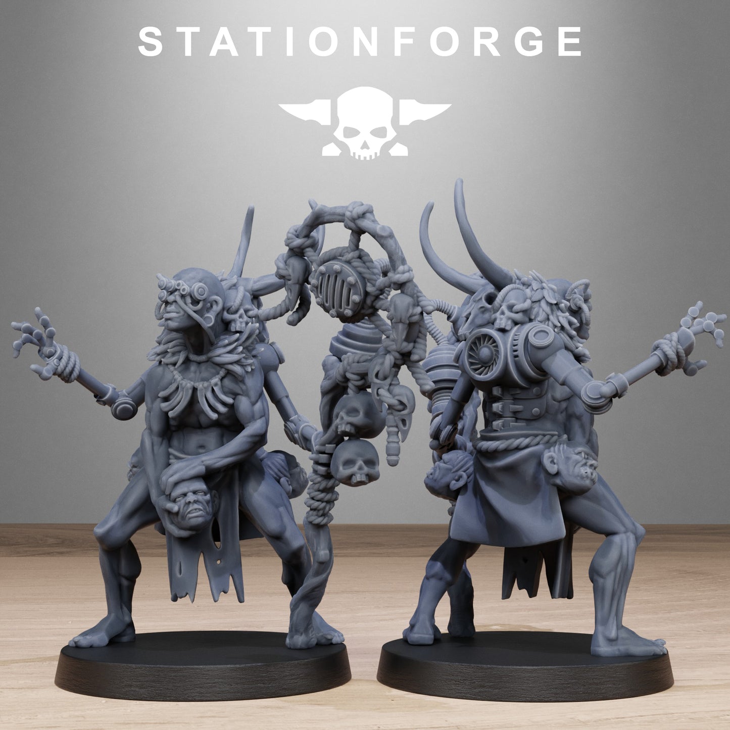 Corrupted Guard Necromants (x11) TTRPG - Wargaming - Grimdark