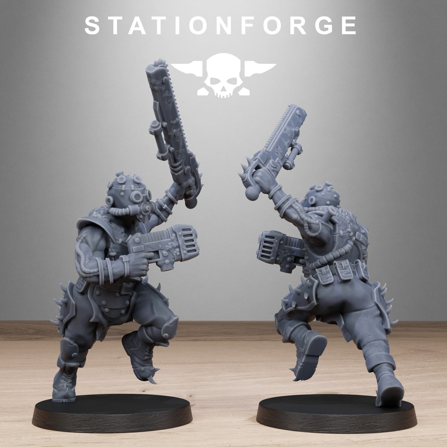 Corrupted Guard Spikers (x10) - TTRPG - Wargaming - Grimdark