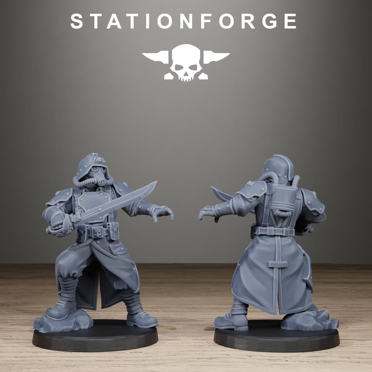 GrimGuard Melee Squad (x10) - TTRPG - Wargaming - Grimdark