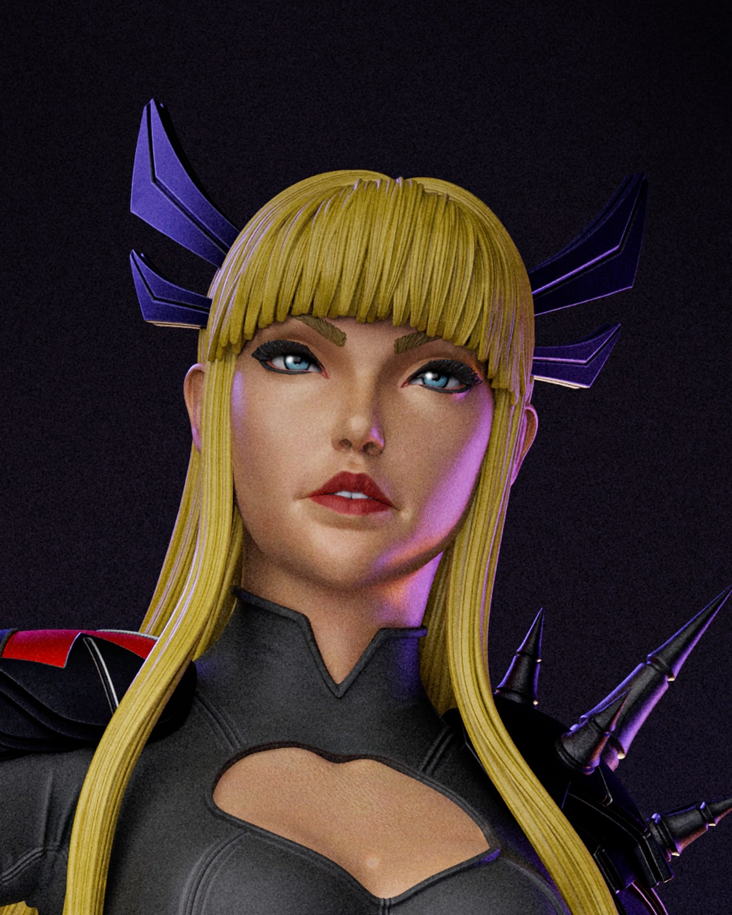 Magik New Mutants Sculpture (75mm to 500mm) - Unassembled/Unpainted/3D Print