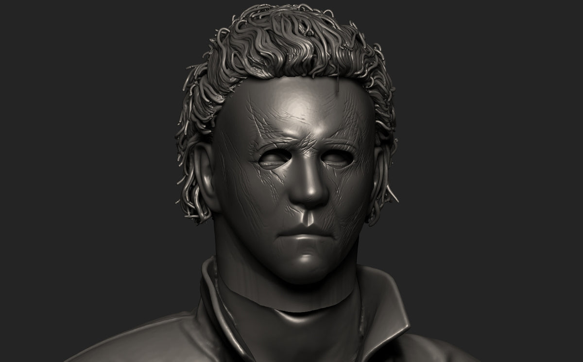 Michael Myers Sculpture(75mm to 500mm) - Unassembled/Unpainted/3D Print