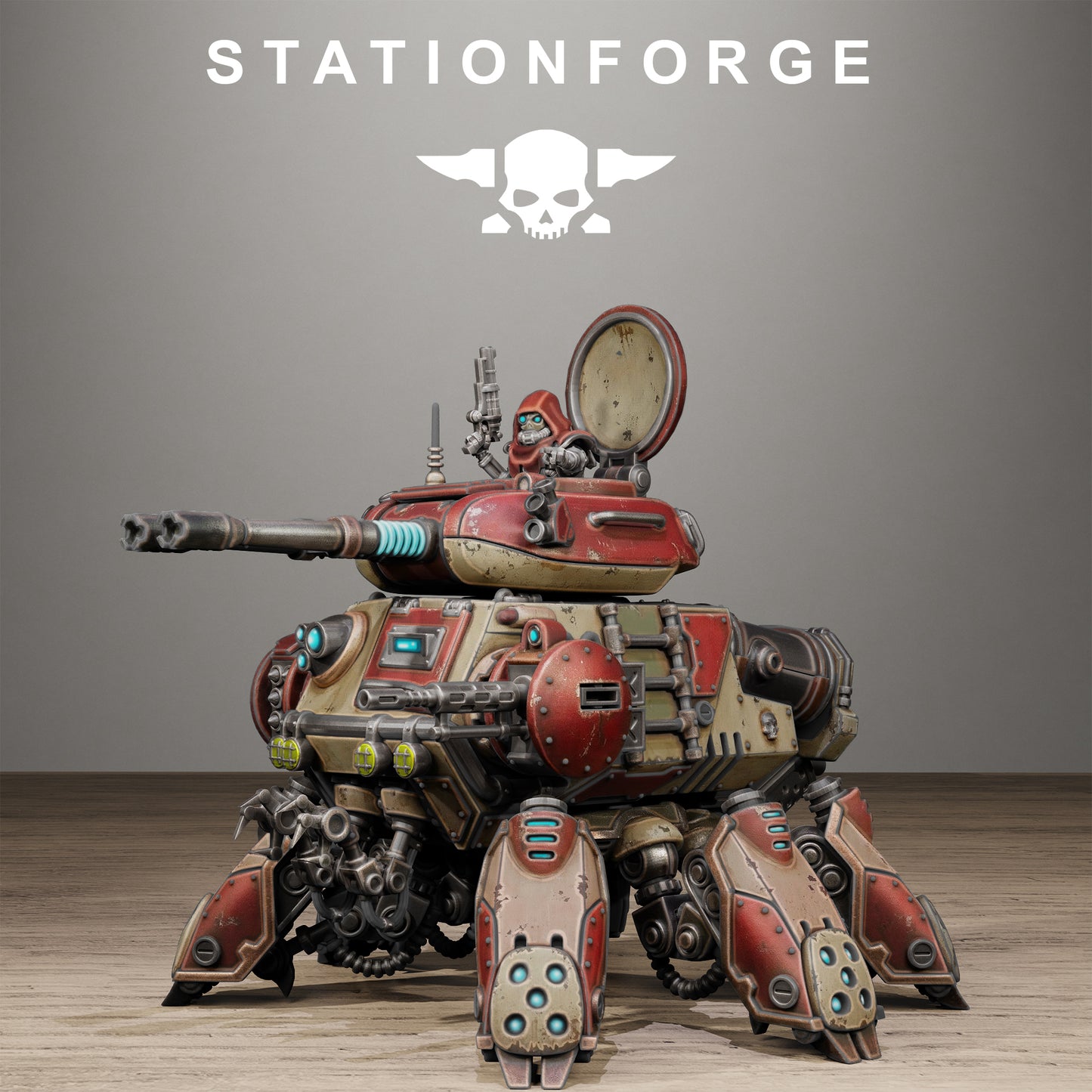 Scavenger Tank - by Station Forge - TTRPG - Wargaming - Grimdark