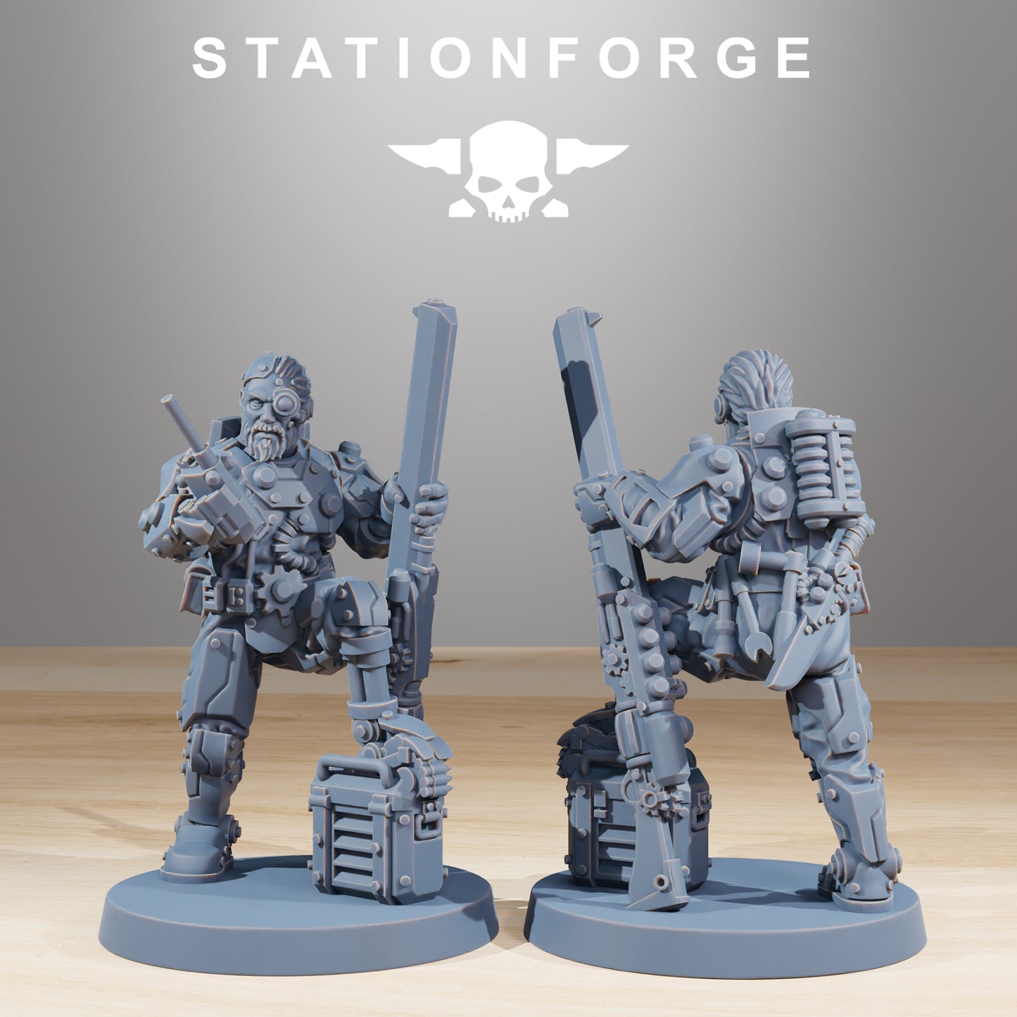 Scavenger Security Patrol (x10) - TTRPG - Wargaming - Grimdark