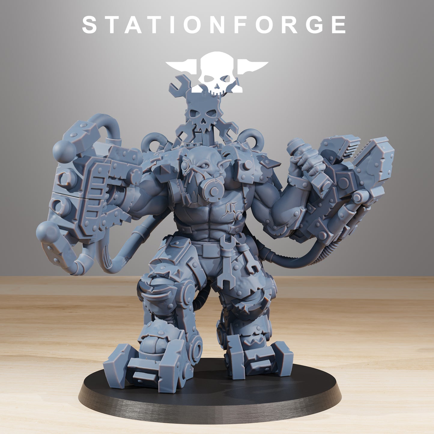 Orkaz Exo Boss - TTRPG - Wargaming - Grimdark