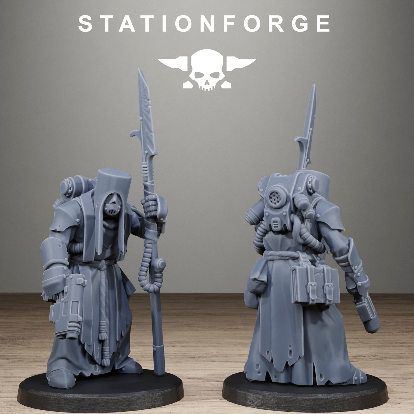 Scavenger Blade Preachers (x10) TTRPG - Wargaming - Grimdark