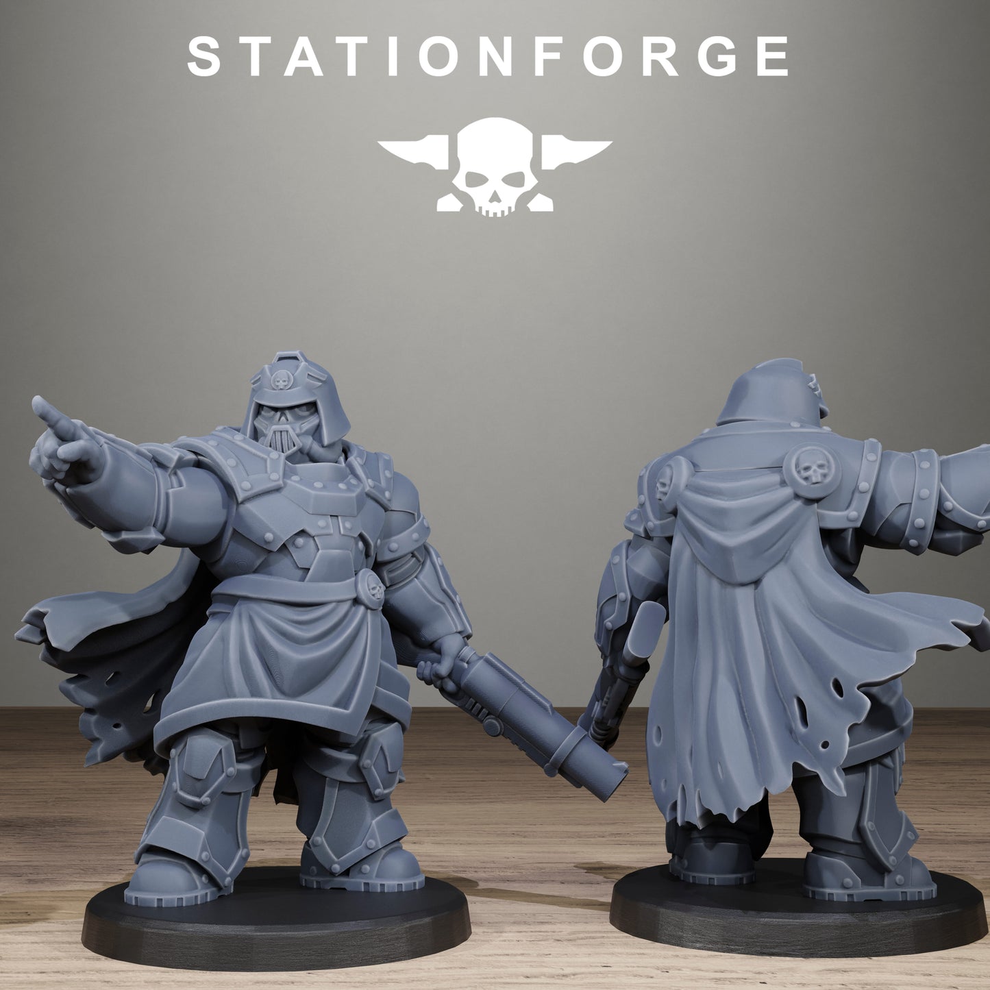 Grimguard Skull Wardens (x10) - TTRPG - Wargaming - Grimdark