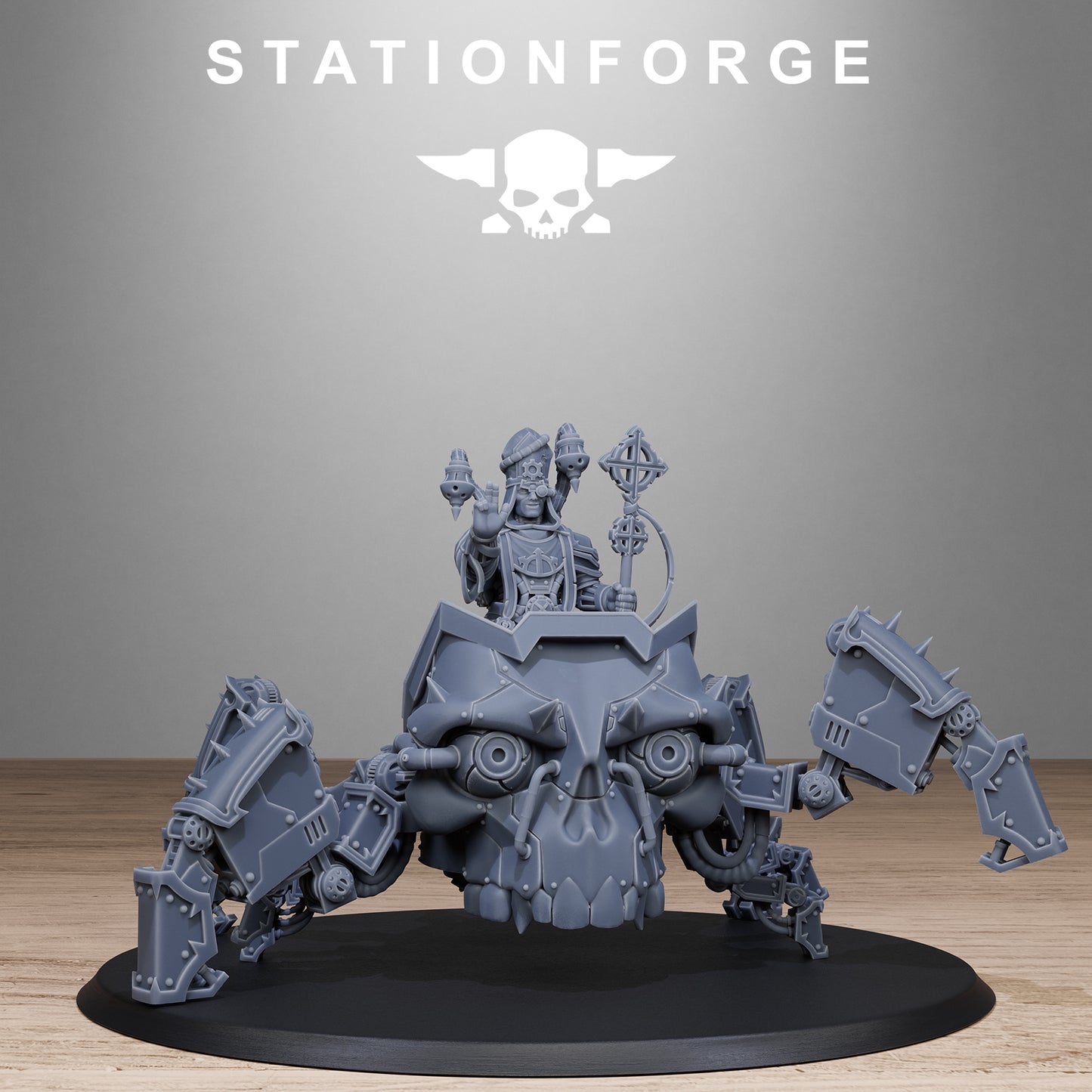 Scavenger Lectern Walker - by Station Forge - TTRPG - Wargaming - Grimdark