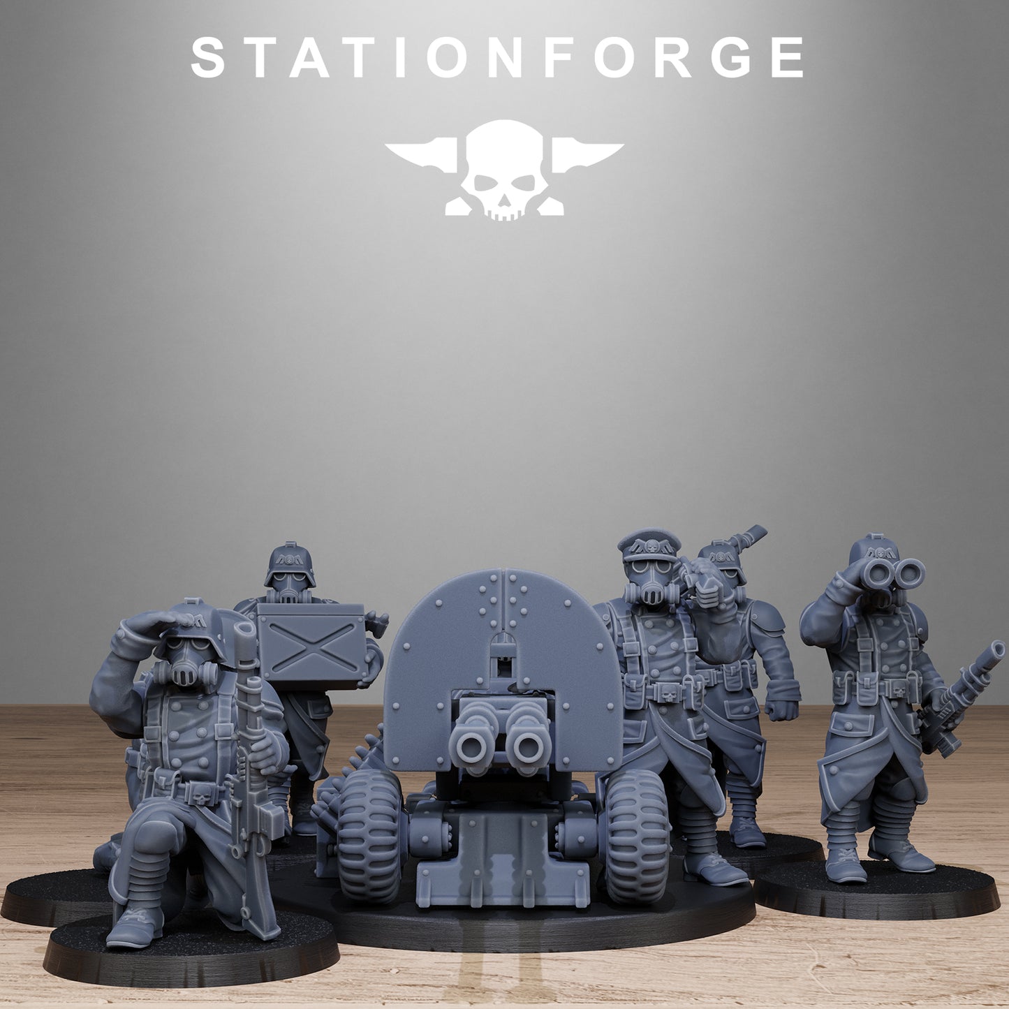 GrimGuard Battle Weapons 2.0 (x3) - TTRPG - Wargaming - Sci-Fi - Grimdark