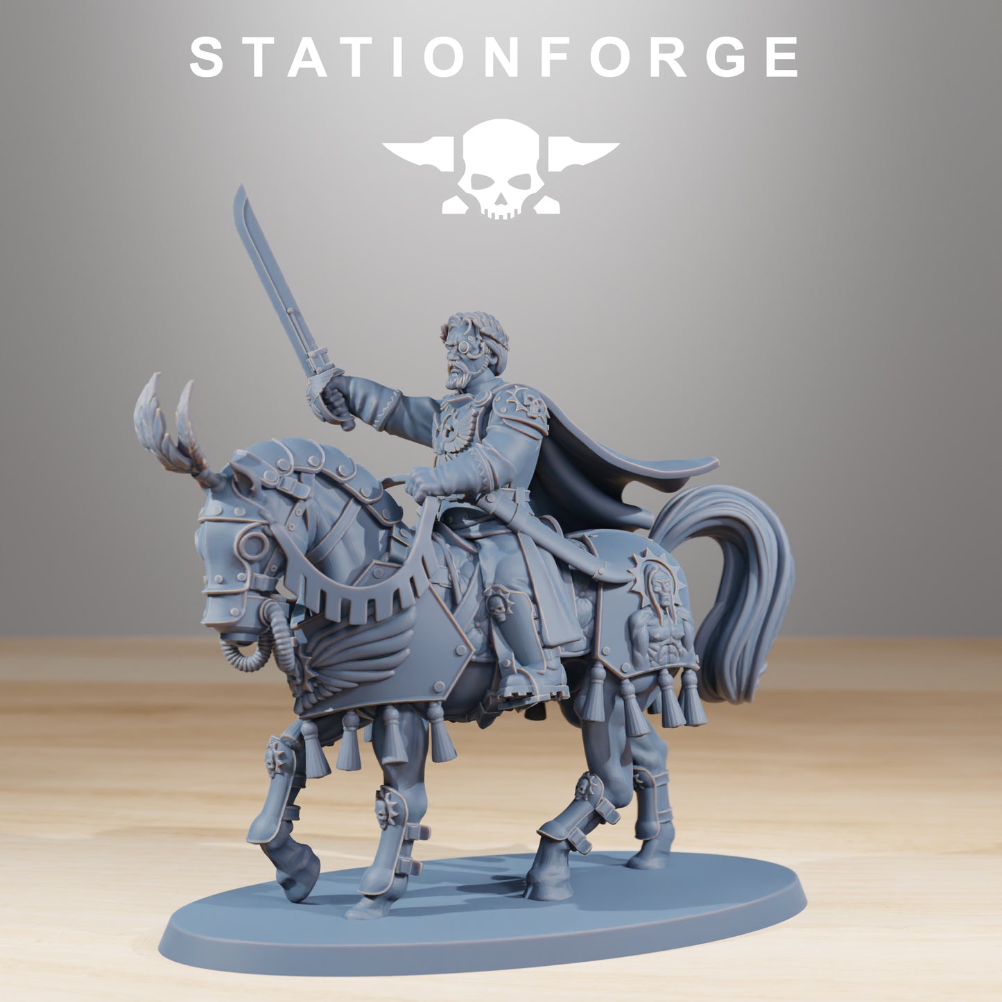 RoyalGuard Cavalry Commanders (x3) - TTRPG - Wargaming - Grimdark