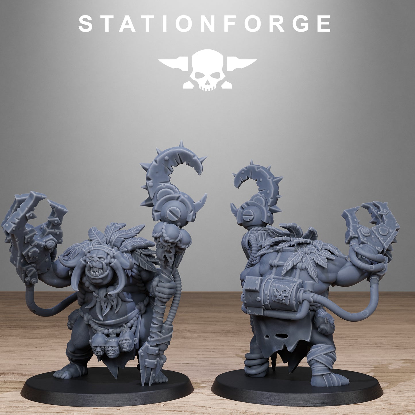Orkaz Tribal Infantry (x10) - TTRPG - Wargaming - Grimdark