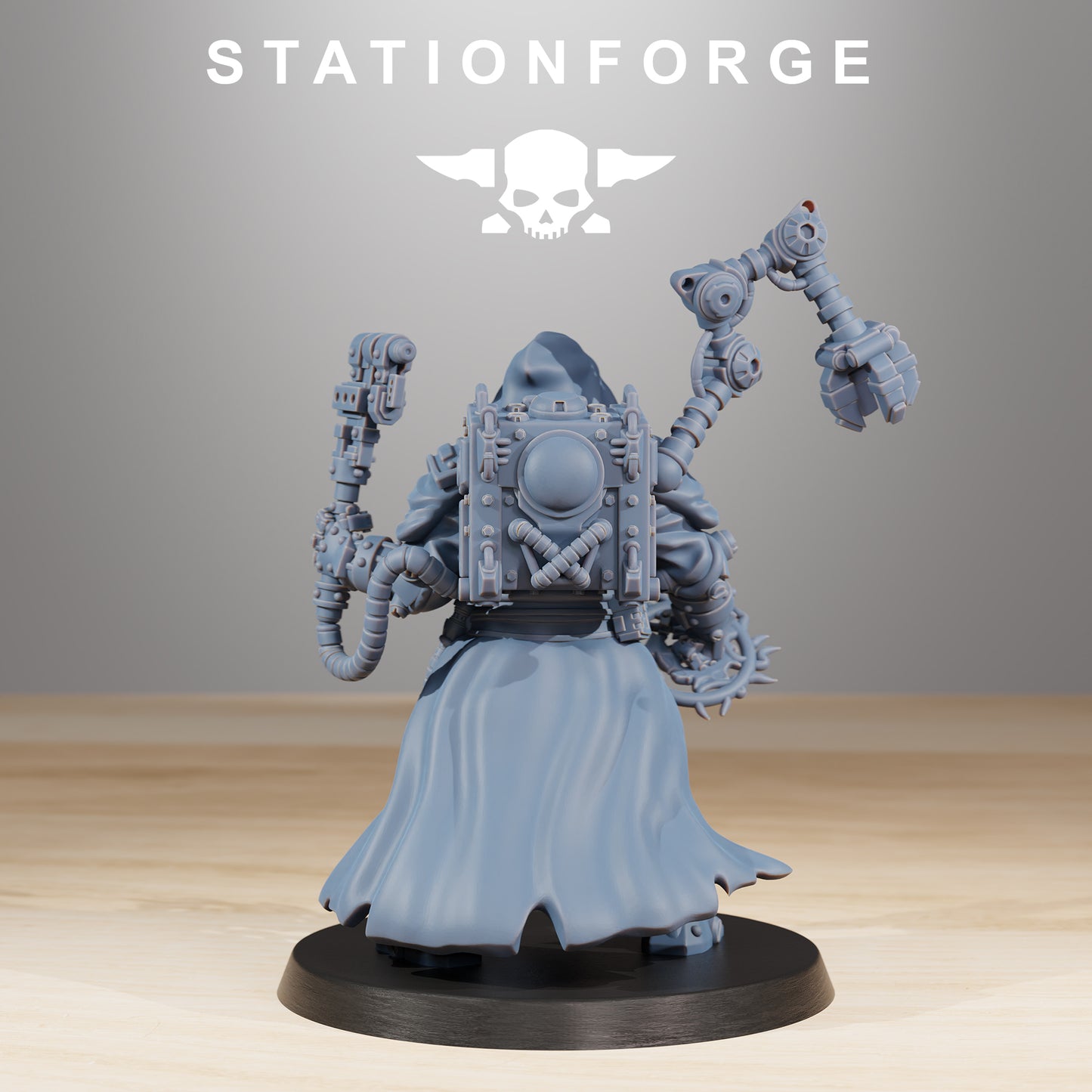 Scavenger Techno Priest - TTRPG - Wargaming - Grimdark