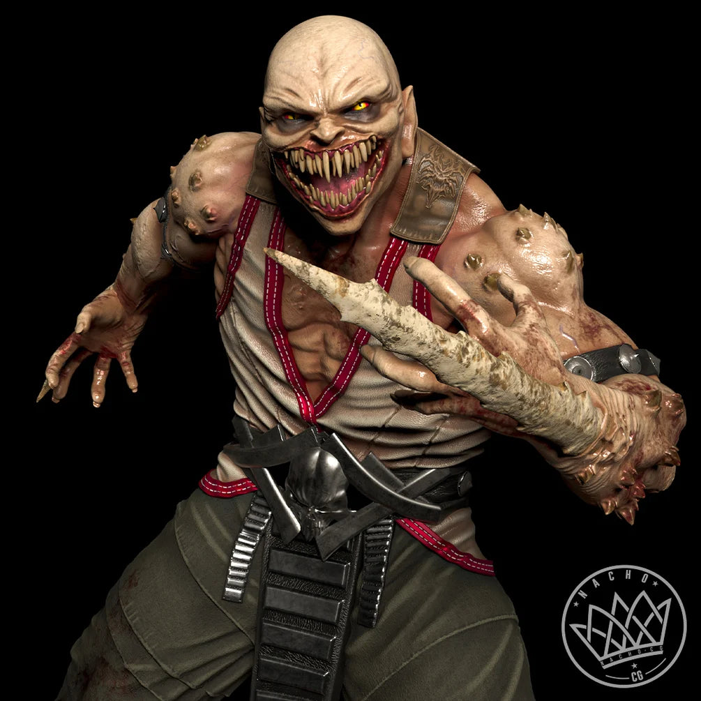 Baraka Sculpture (75mm to 500mm) - Unassembled/Unpainted/3D Print