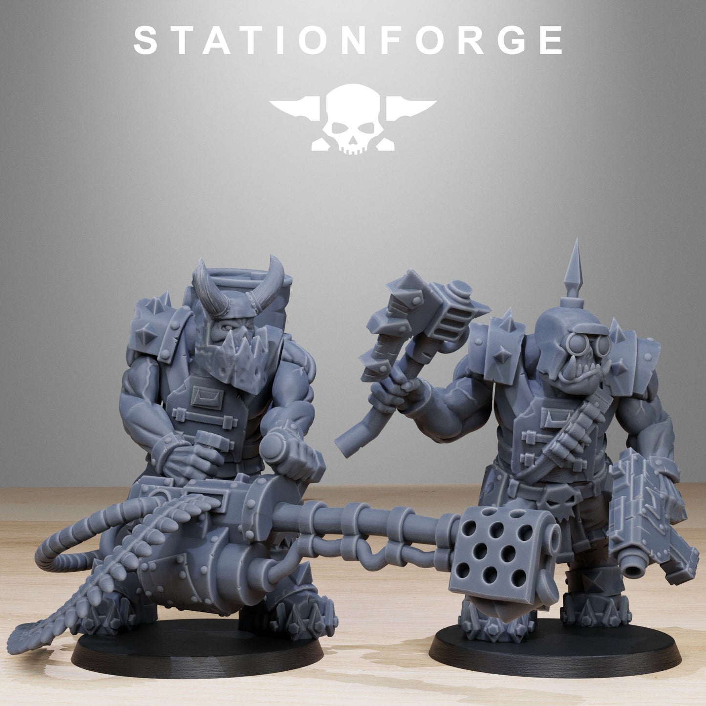 Orkaz Spec Team (x10) - TTRPG - Wargaming - Grimdark