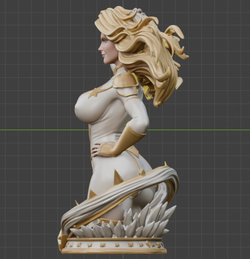 Starlight Bust (75mm to 500mm) - Unassembled/Unpainted/3D Print