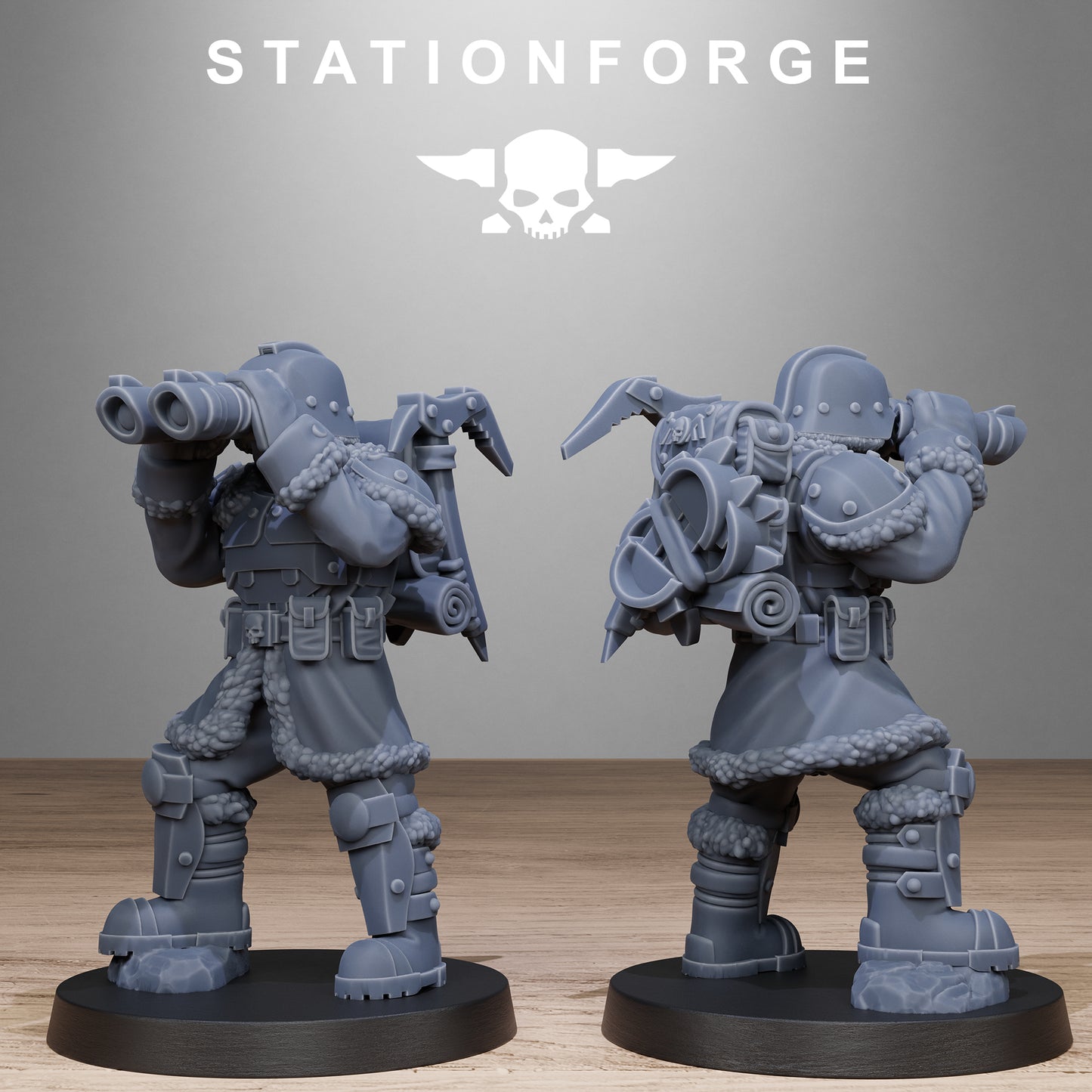 GrimGuard Frostwatch Patrol (x10) - TTRPG - Wargaming - Sci-Fi - Grimdark