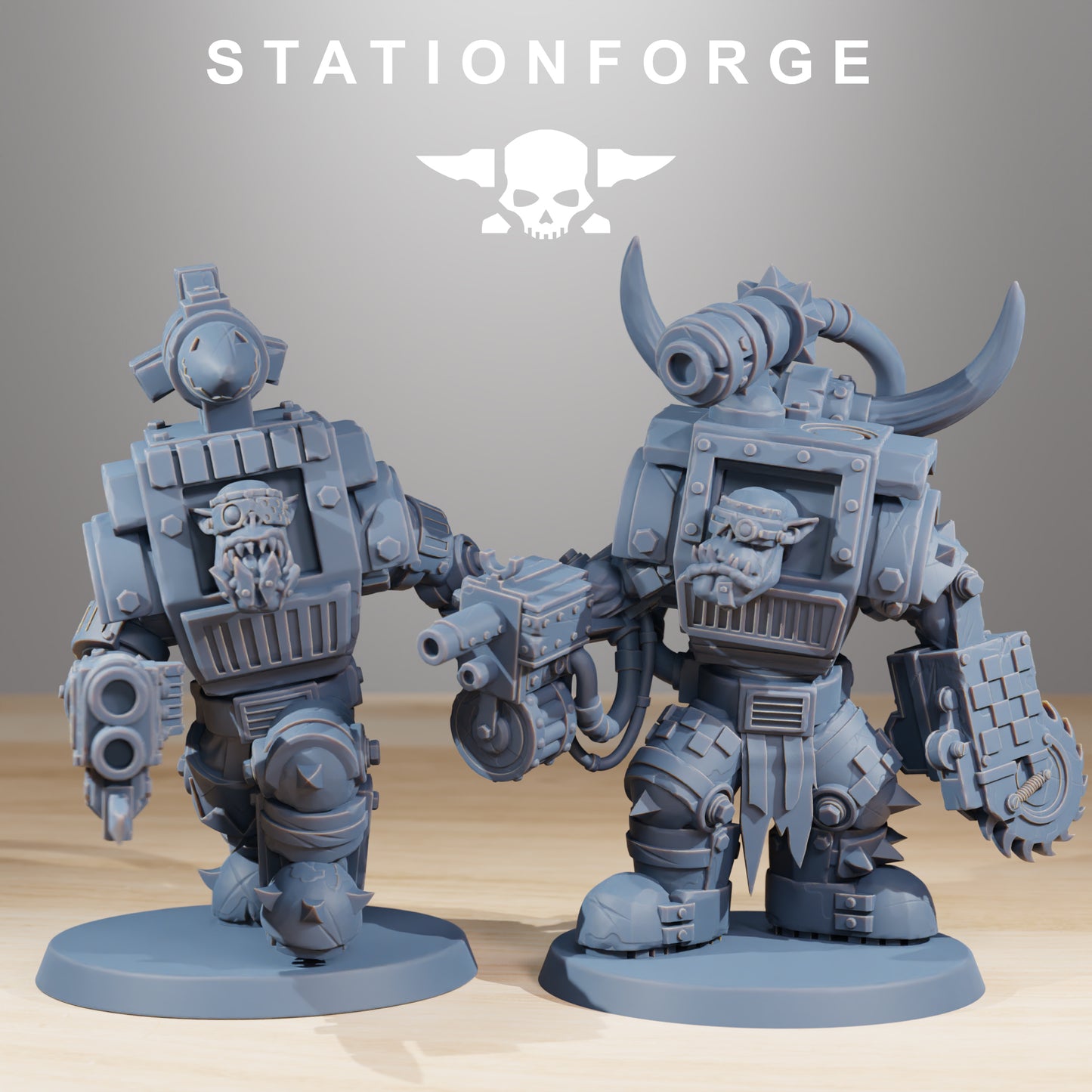 Orkaz Steelbrutes (x10) - TTRPG - Wargaming - Grimdark