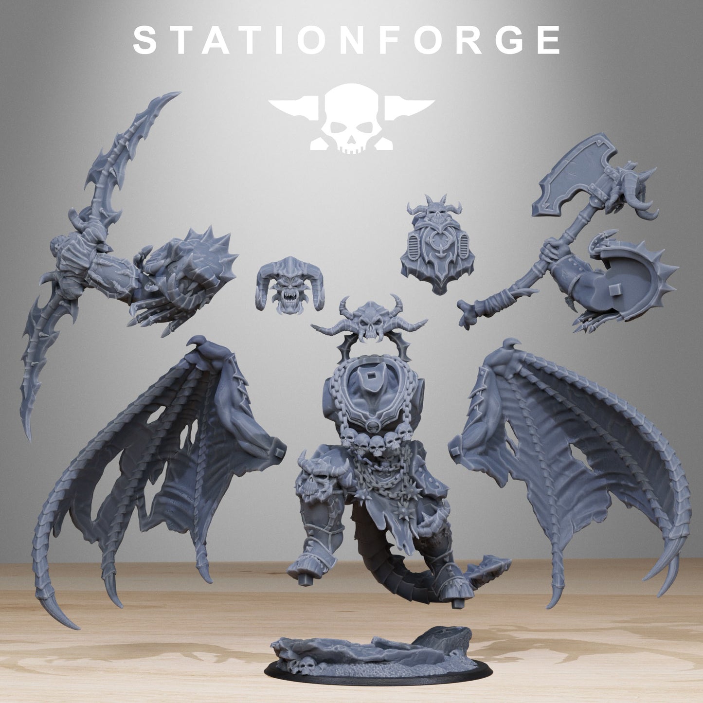Corrupted Demon - TTRPG - Wargaming - Sci-Fi - Grimdark
