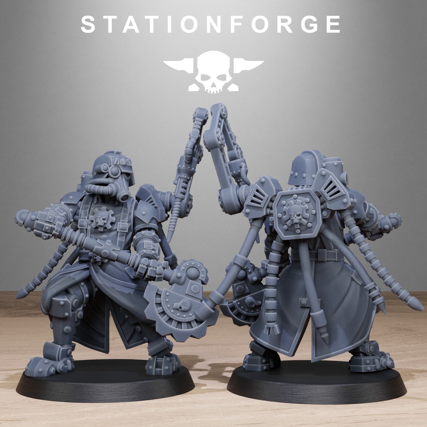 GrimGuard Tech Engineers (x10)- TTRPG - Wargaming - Grimdark