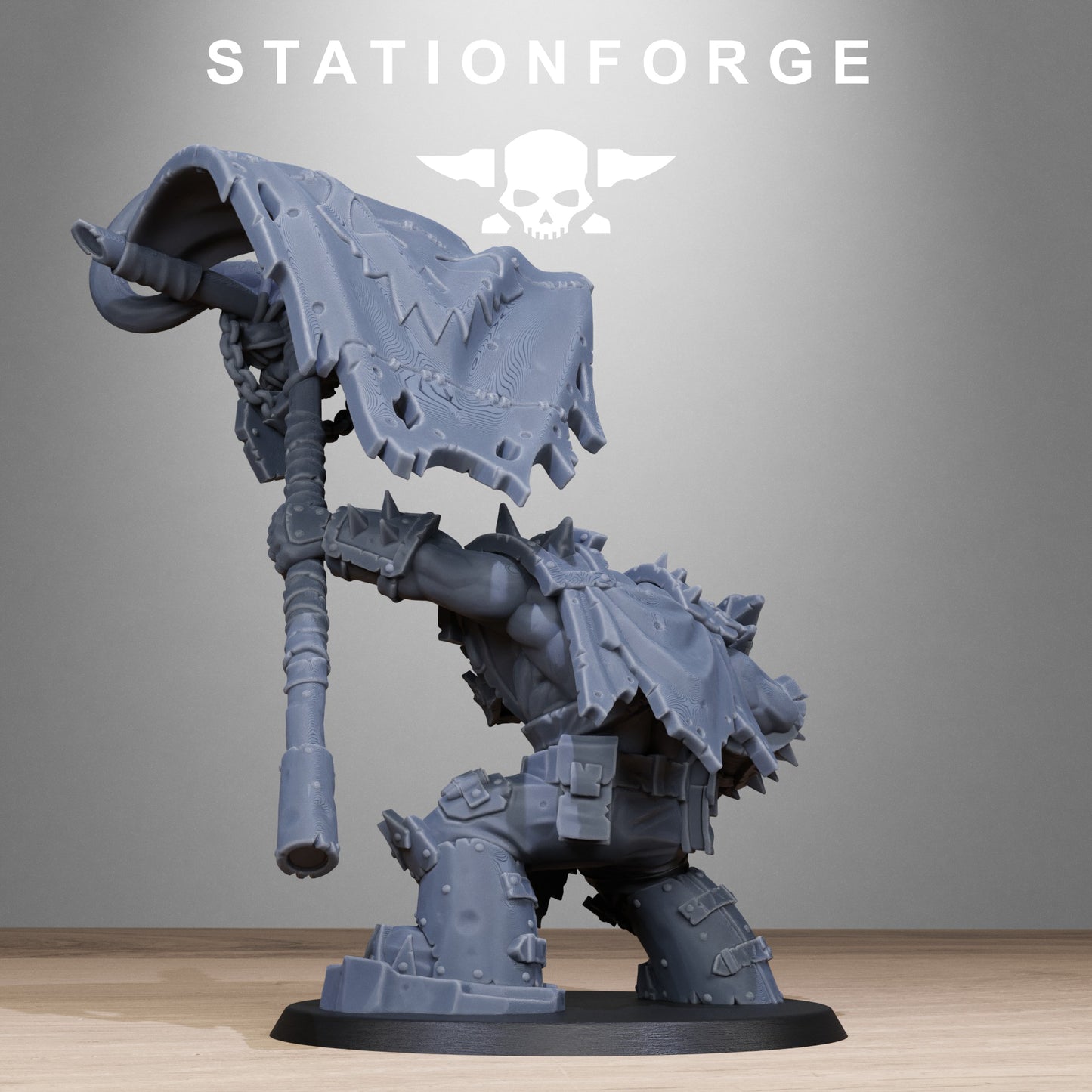 Orkaz Bearer Boss - TTRPG - Wargaming - Grimdark