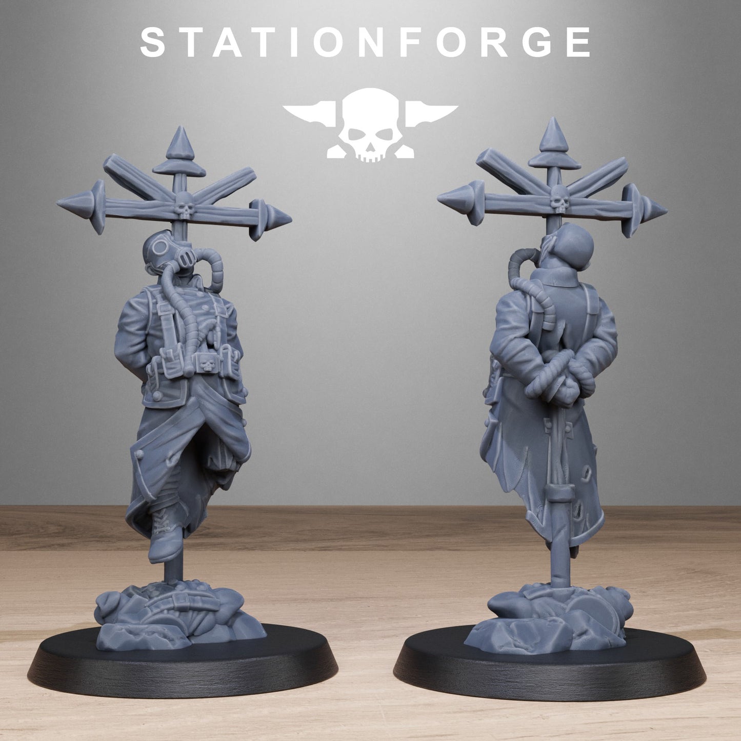 GrimGuard Objective Markers (x10) - TTRPG - Wargaming - Grimdark