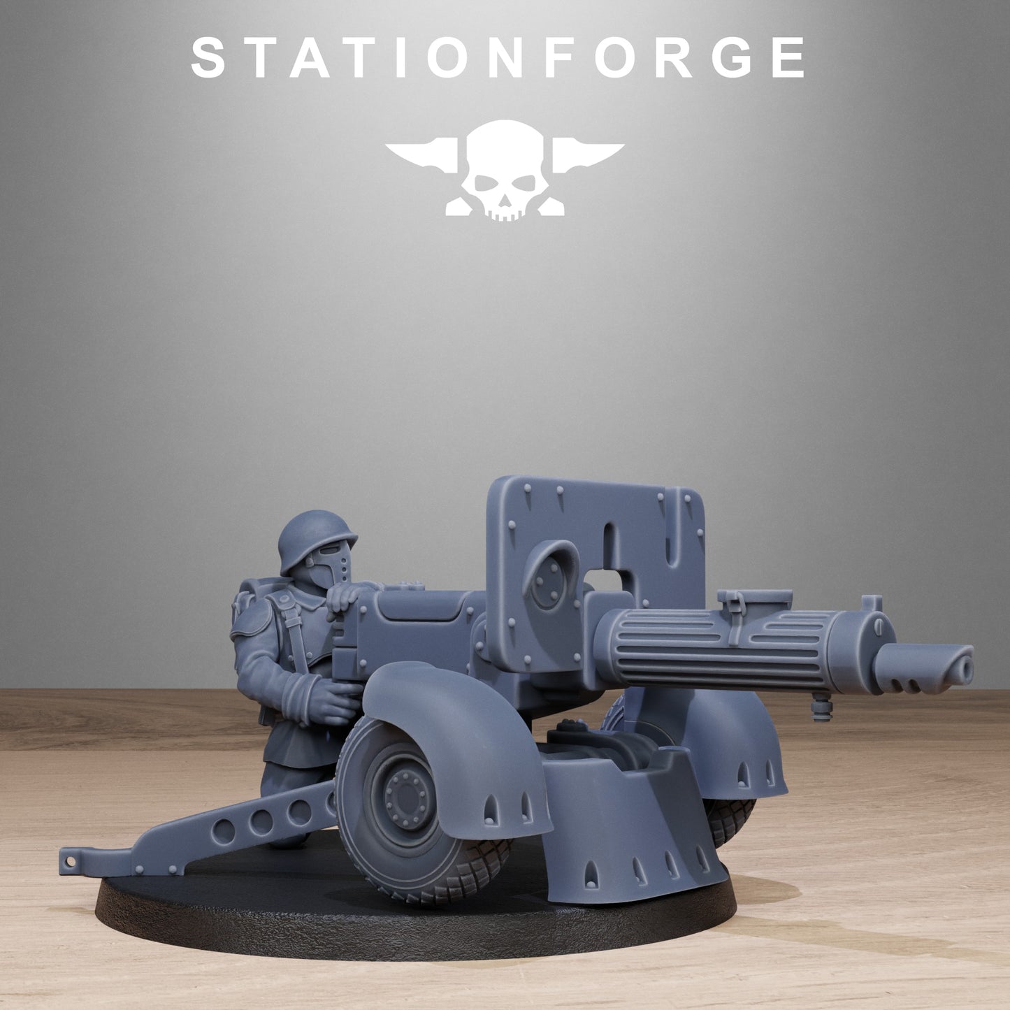 FreeGuard Light Machine Gun (x3) - TTRPG - Wargaming - Grimdark