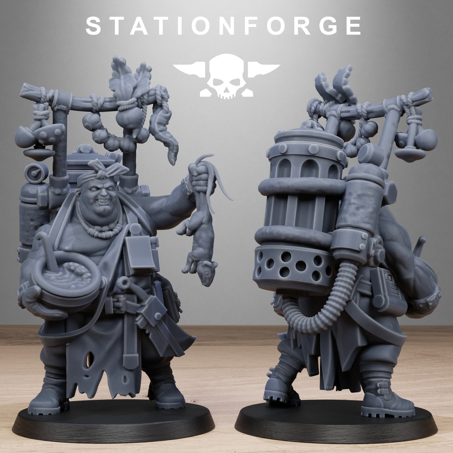 GrimCorp Scrap Operatives (x12) - TTRPG - Wargaming - Grimdark