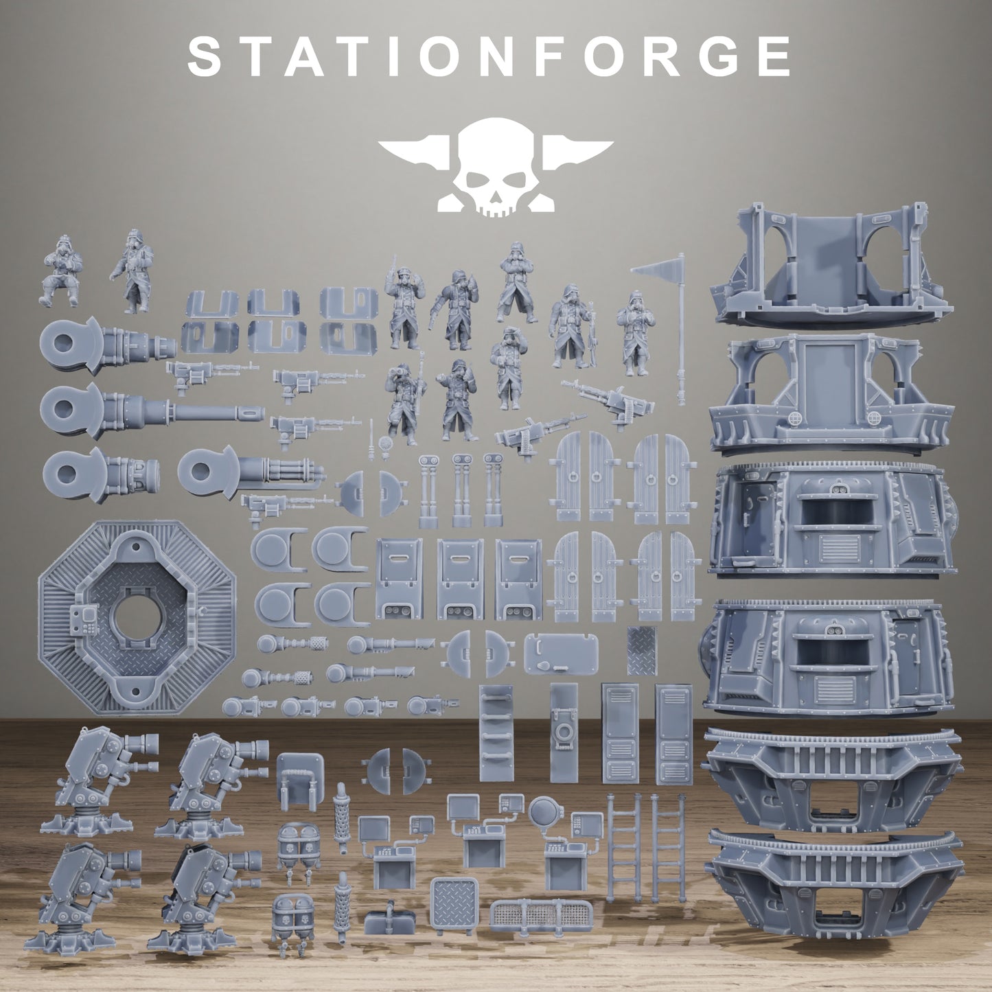GrimGuard Tower Tank - TTRPG - Wargaming - Grimdark