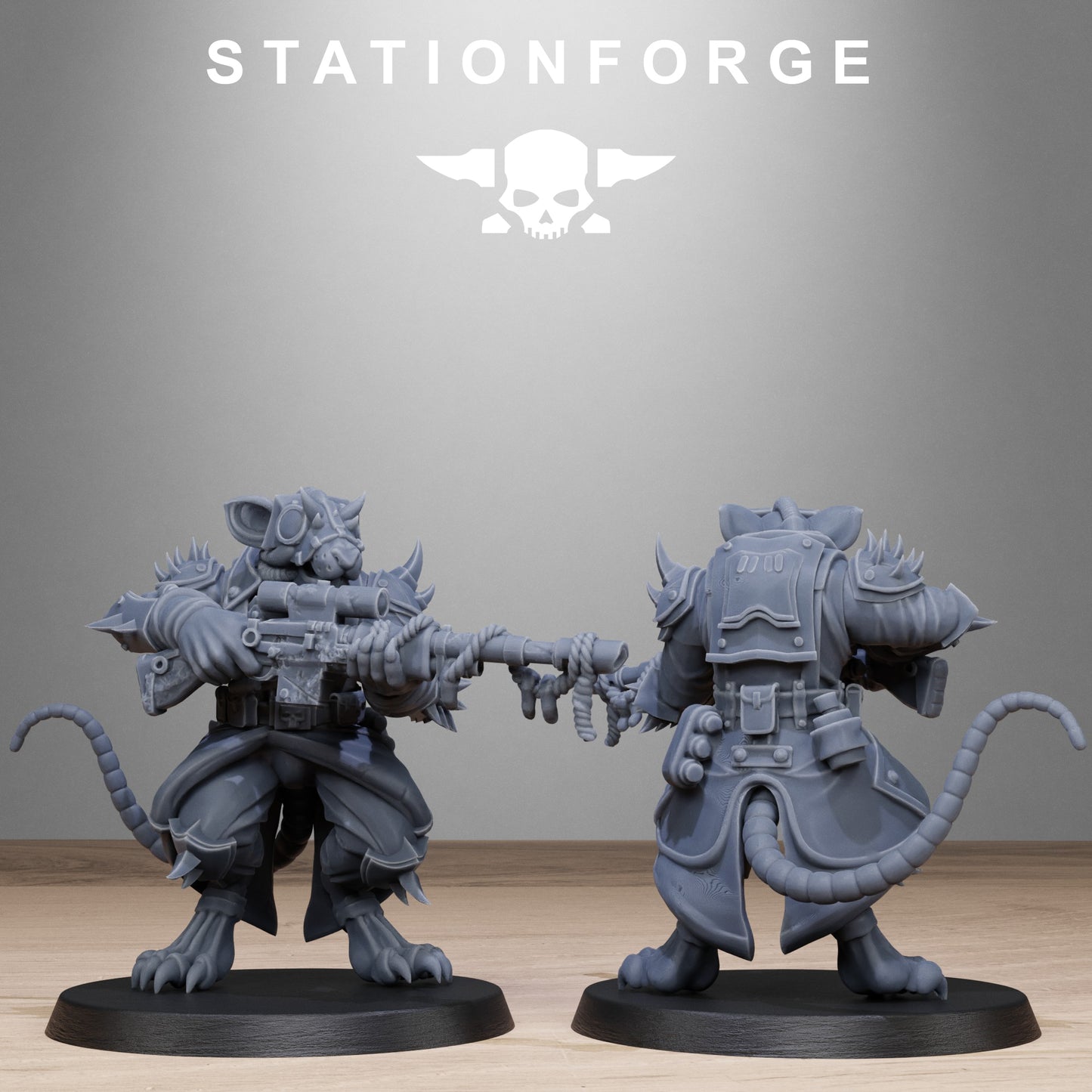 Corrupted Guard Raticus (x10) - TTRPG - Wargaming - Grimdark