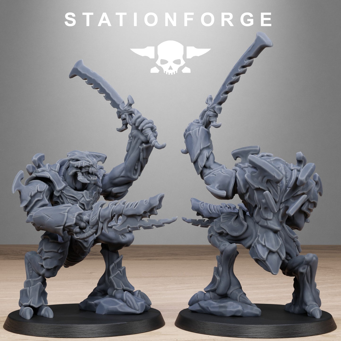 Xenarid Warriors (x10) - Alien Bug/Space Bug - TTRPG - Wargaming - Grimdark