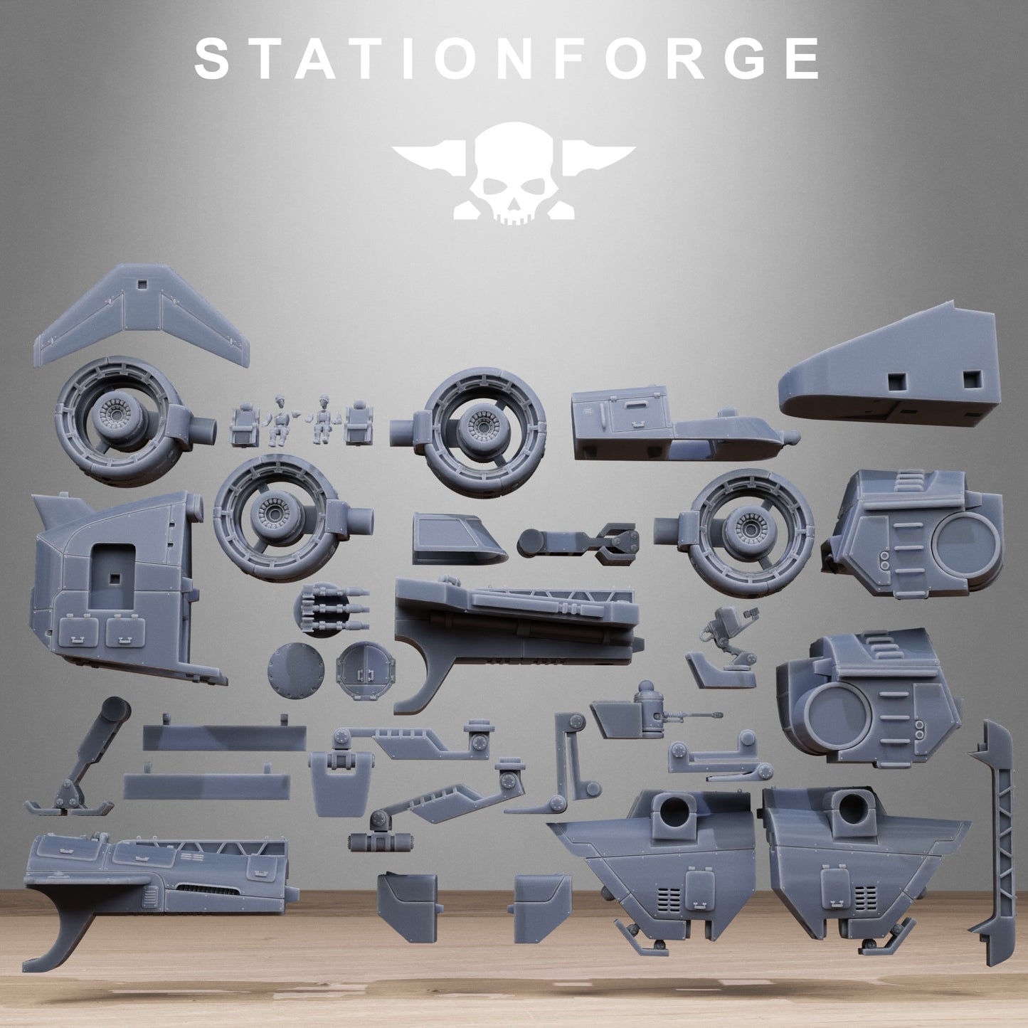 FreeGuard Skycrane - TTRPG - Wargaming - Grimdark