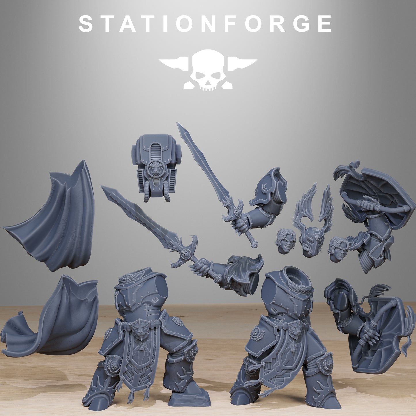 Socratis Archon Sir Thalion (x2) - TTRPG - Wargaming - Grimdark