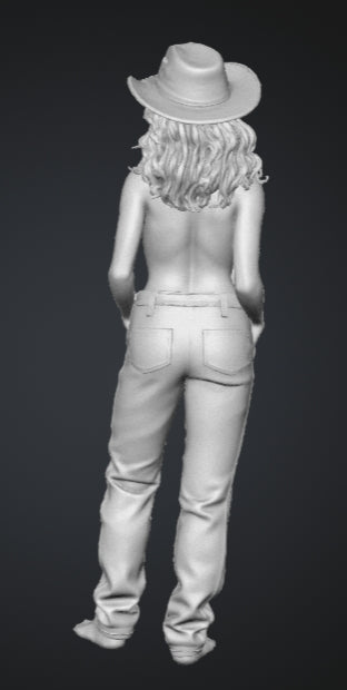 Ally Pisacane NSFW Sculpture(75mm to 500mm) - Unassembled/Unpainted/3D Print