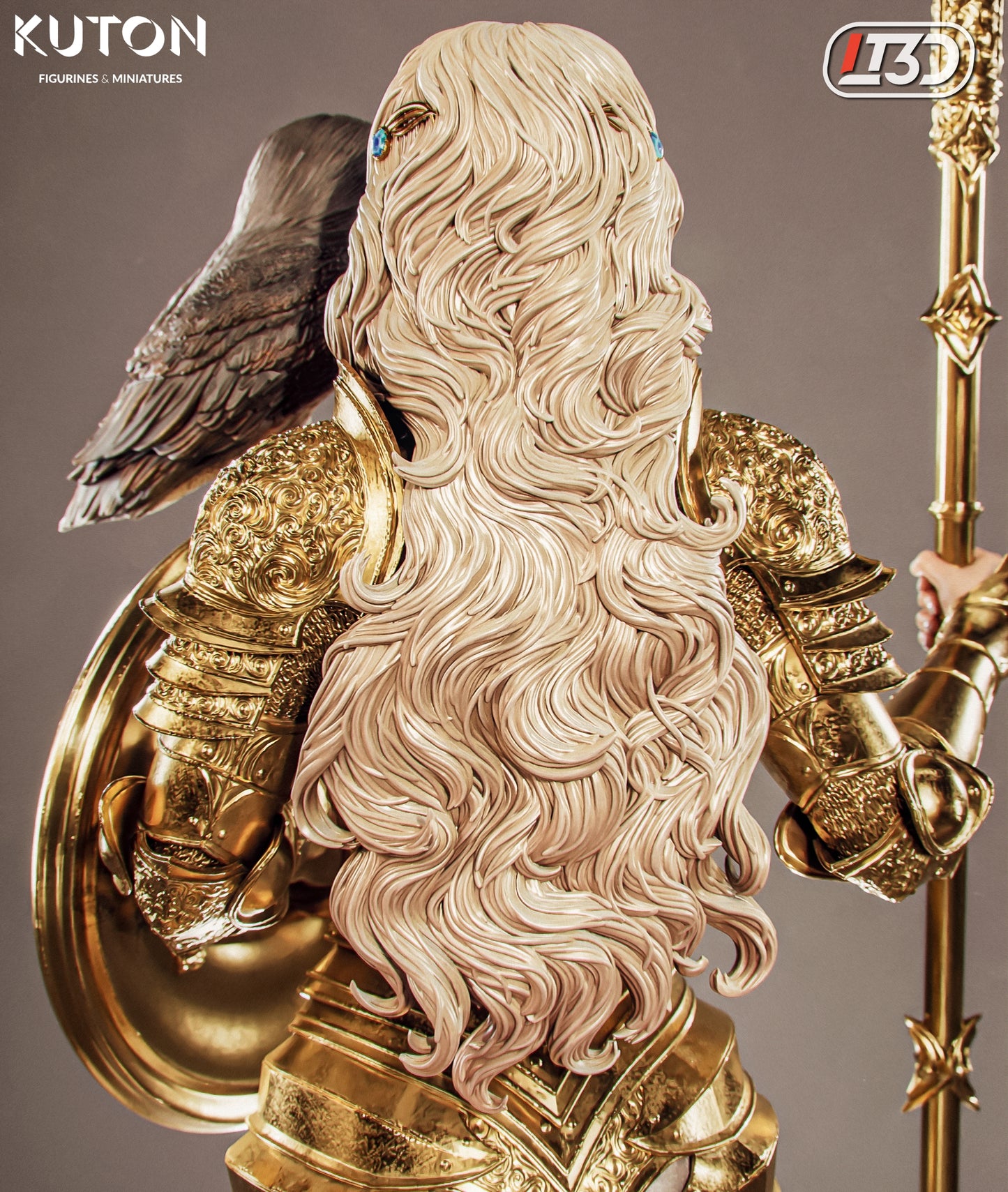 Aurelia Sculpture (75mm to 500mm) - Unassembled/Unpainted/3D Print