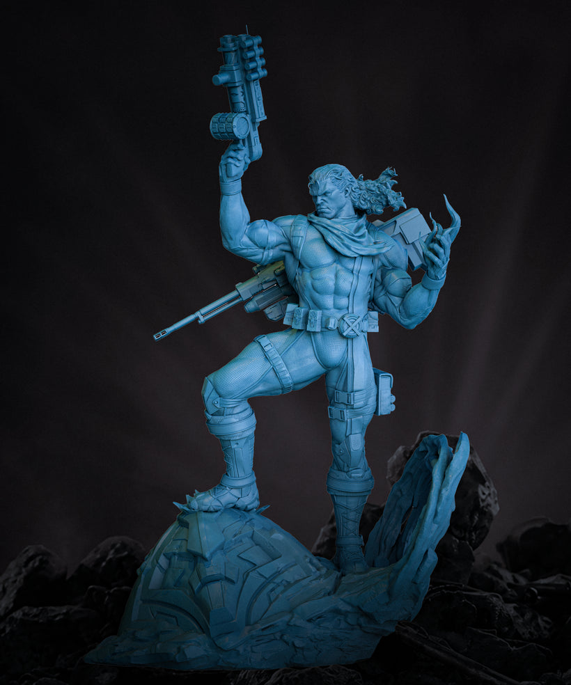 Bishop Sculpture (75mm to 500mm) - Unassembled/Unpainted/3D Print