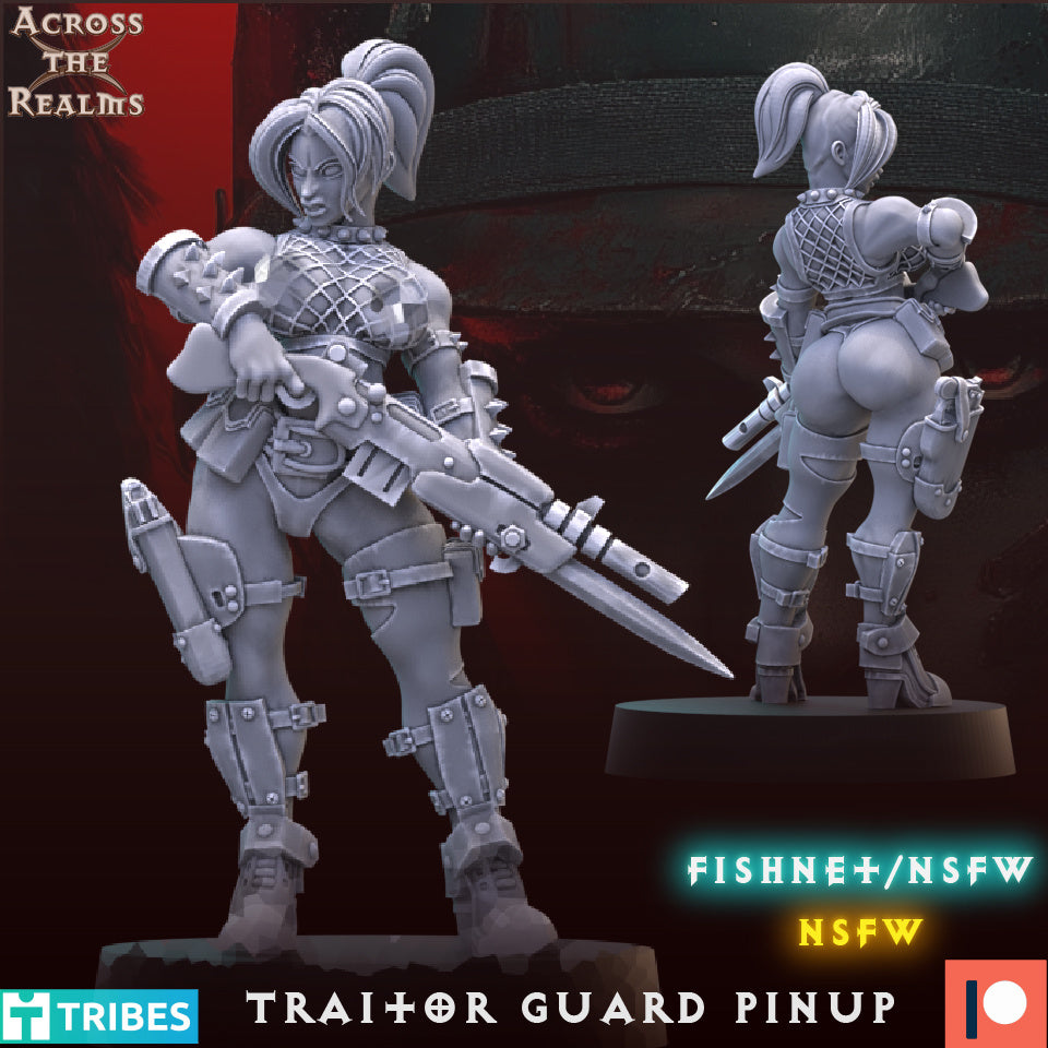 Traitor Guard Pin-Up NSFW - TTRPG - Wargaming - Grimdark