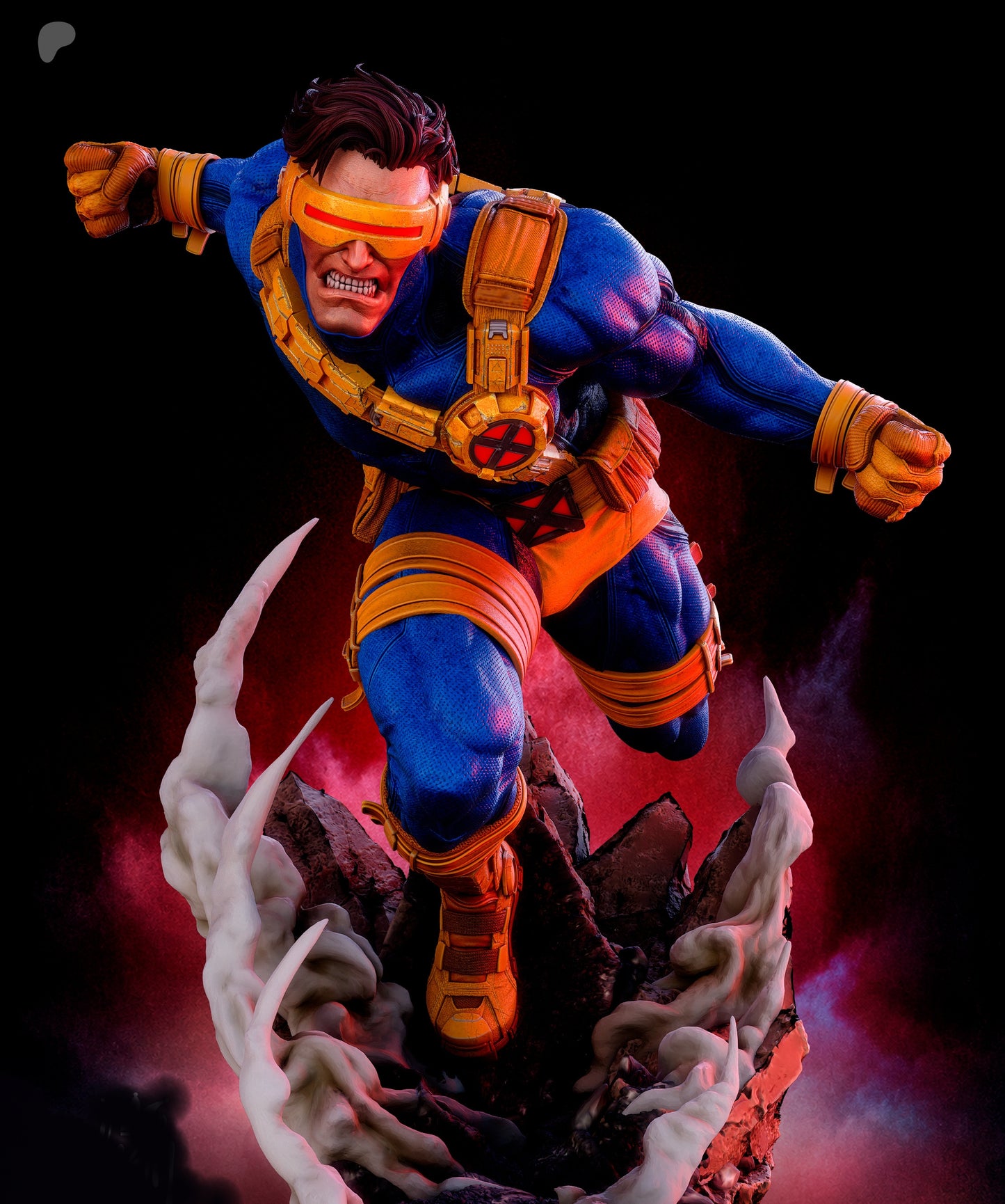 Cyclops Sculpture(75mm to 500mm) - Unassembled/Unpainted/3D Print