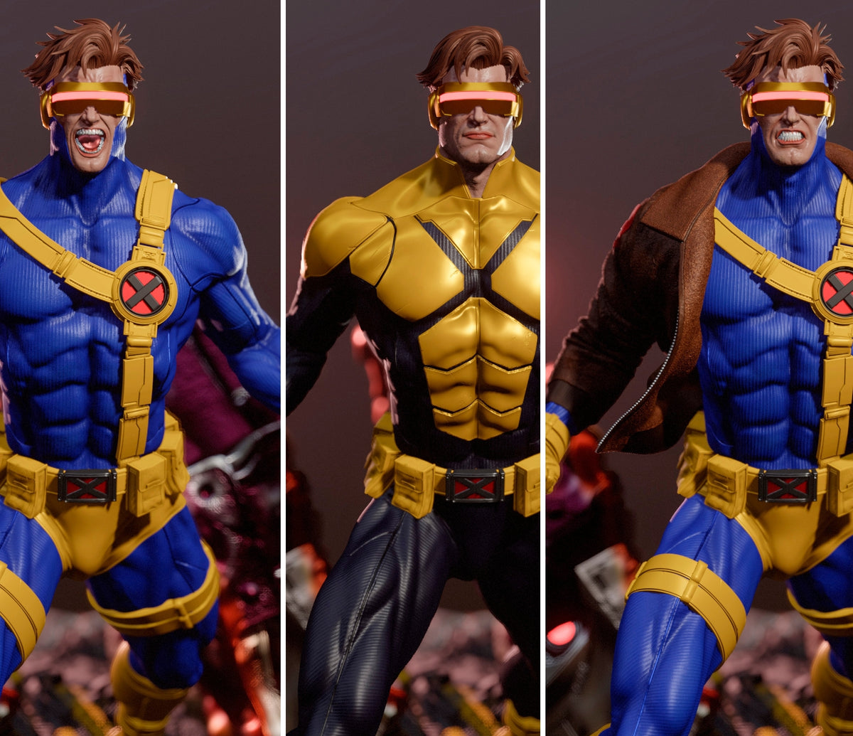 Cyclops Sculpture (75mm to 500mm) - Unassembled/Unpainted/3D Print