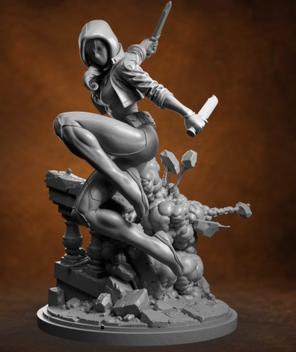 Ellie Deadpool - MCU - TTRPG - Wargaming - MCP