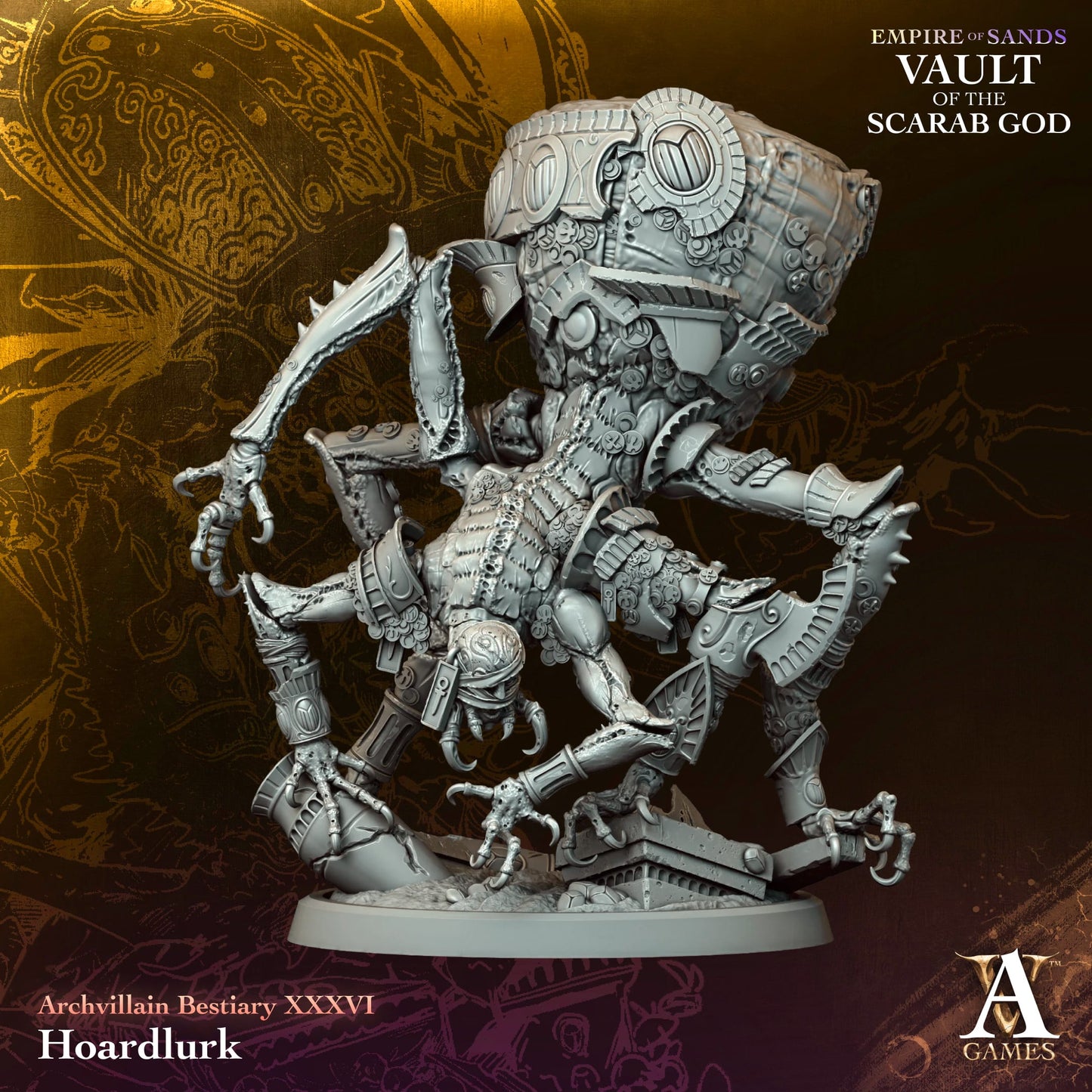 Hoardlurk - Tomb Kings - Empire of Sands - Vault of the Scarab God - TTRPG - Wargaming - Dungeons and Dragons