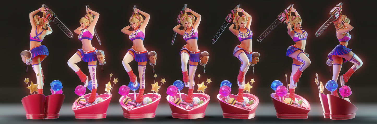 Juliet Starling Sculpture (75mm to 500mm) - Unassembled/Unpainted/3D Print