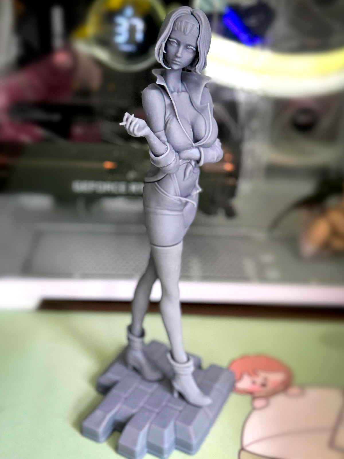 Faye Valentine Sculpture(75mm to 500mm) - Unassembled/Unpainted/3D Print