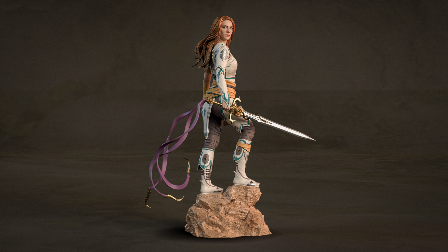 Faye-God of War Laufey Sculpture (75mm to 500mm) - Unassembled/Unpainted/3D Print