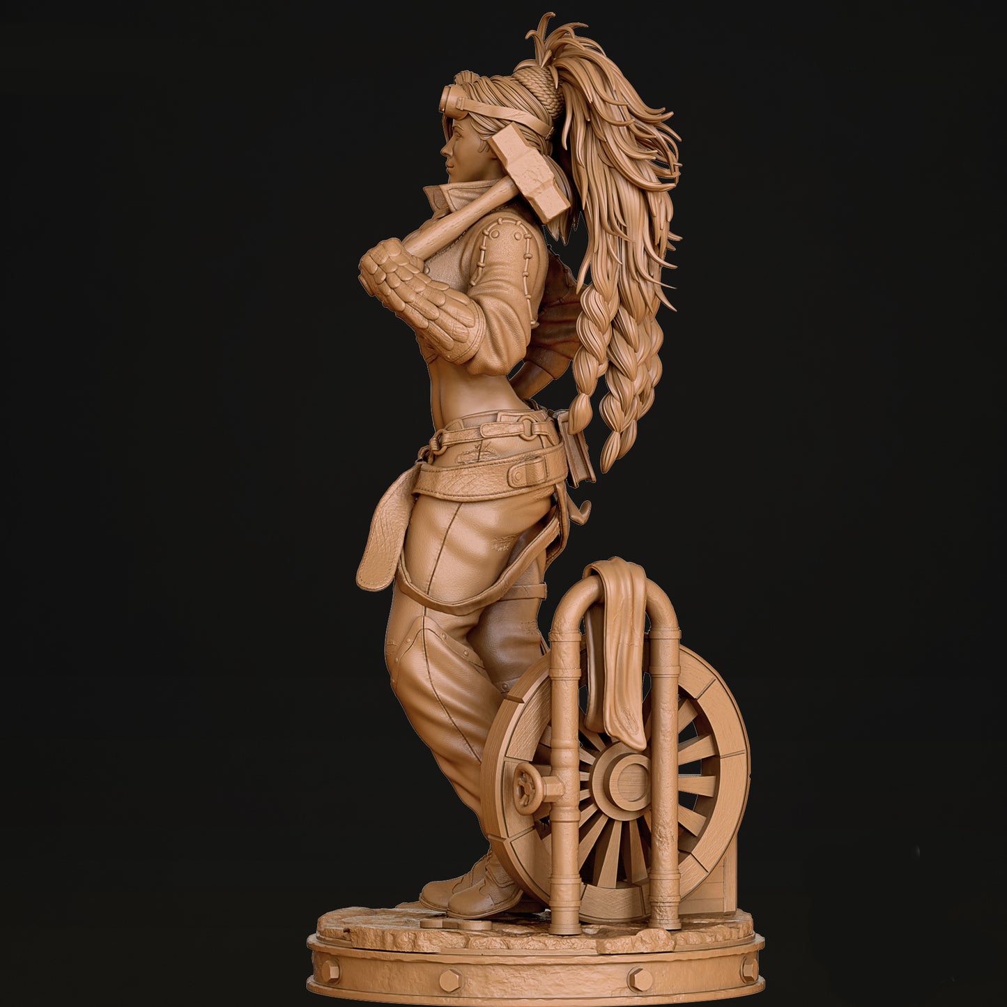 Gemma SFW /NSFW Sculpture (75mm to 500mm) - Unassembled/Unpainted/3D Print