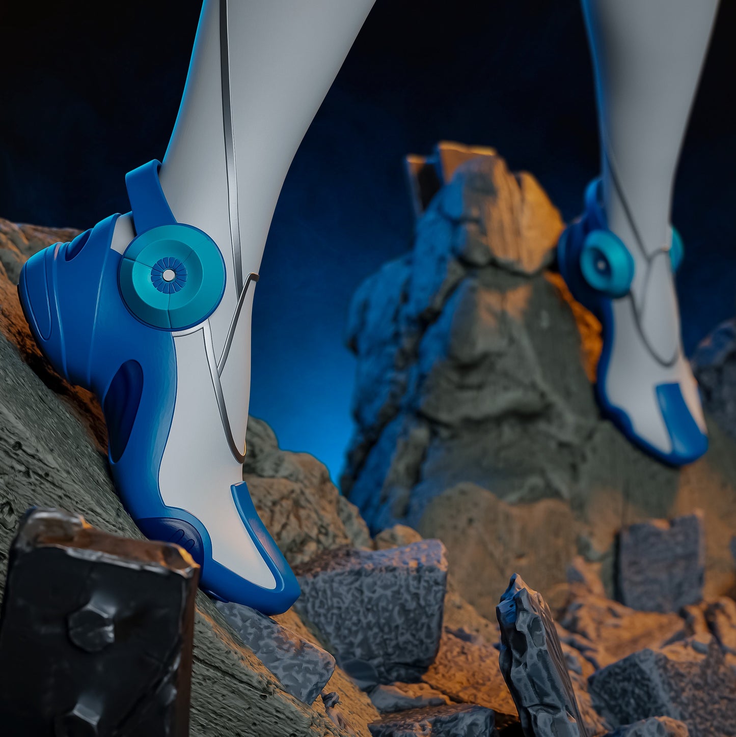 Invisible Woman Rivals FF4 Sculpture(75mm to 1000mm) - Unassembled/Unpainted/3D Print