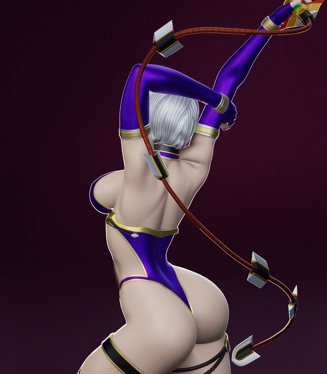 Ivy Valentine Sculpture (75mm to 500mm) - Unassembled/Unpainted/3D Print