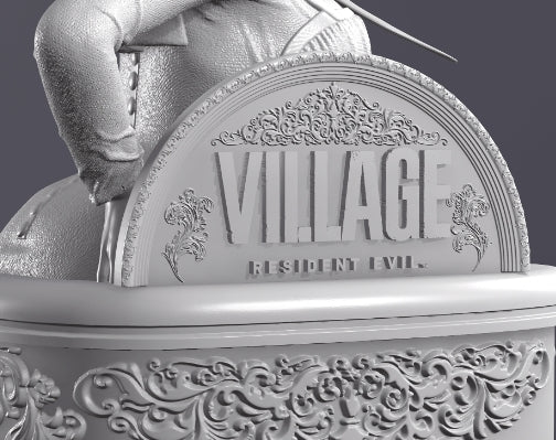 Lady Dimitrescu Bust - Resident Evil Village - by Man I love Figures - Tabletop RPG Miniature - Roleplaying 3D Printed Fantasy Mini