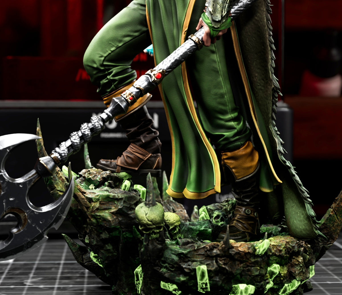 Sculpture de Loki (75 mm à 500 mm) - Non assemblée/Non peinte/Impression 3D